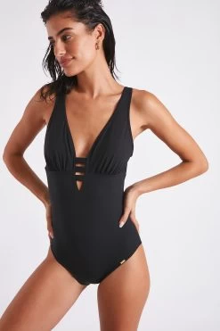 Maillot De Bain Une Pièce Noir EMIKA PORTOFINO -Funky Trunks Soldes 21e emika portofino zgq01 dev3