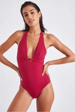 Maillot De Bain Une Pièce Rose Framboise MARILEE PORTOFINO -Funky Trunks Soldes 21e marilee portofi zgq63 dev