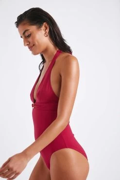 Maillot De Bain Une Pièce Rose Framboise MARILEE PORTOFINO -Funky Trunks Soldes 21e marilee portofi zgq63 dev5