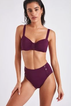 Maillot De Bain 2 Pièces Prune Zadye & Luigi Barfleur