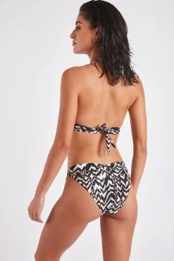 Maillot De Bain 2 Pièces Noir Astrid & Pintura Zaruma -Funky Trunks Soldes 22e astrid zaruma kbs01 pintura zaruma kbs01 dos
