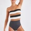 Maillot De Bain Une Pièce Bustier Anthracite LEONIE OSTEA -Funky Trunks Soldes 22e leonie ostea 41n70 dev1
