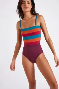 Maillot De Bain Une Pièce Bustier Coloré LEONIE OSTEA -Funky Trunks Soldes 22e leonie ostea 41n95 dev4