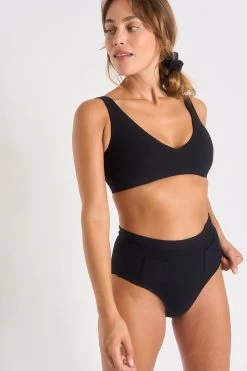 Maillot De Bain 2 Pièces Noir Locana & Jacotte Brehat
