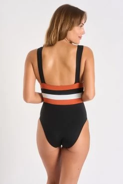 Maillot De Bain 1 Pièce Noir NICOLE OSTEA -Funky Trunks Soldes 22e nicole ostea 41e01 dos