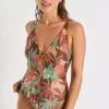 Maillot De Bain 1 Pièce Marron à Motifs ABALAI JALAMA -Funky Trunks Soldes 23e abalai jalama zhy98 dev