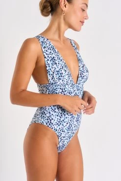 Maillot De Bain 1 Pièce Bleu CAROLINA HINOKI -Funky Trunks Soldes 23e carolina hinoki zhw56 dev3