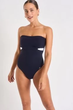 Maillot De Bain 1 Pièce Marine ELINE TAMARINDO
