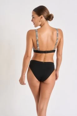 Maillot De Bain 2 Pièces Noir MAYLIS & BRUNE ALLIAGE -Funky Trunks Soldes 23e maylis alliage zho01 brune alliage zho01 dos