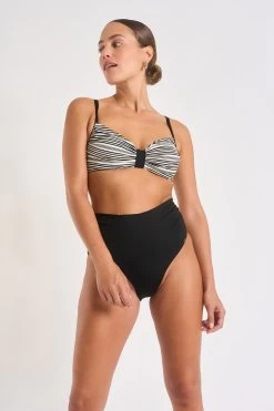 Maillot De Bain 2 Pièces Noir OKIMI & ADELES ALLIAGE -Funky Trunks Soldes 23e okimi c alliage zho01 adeles alliage zho01 dev3