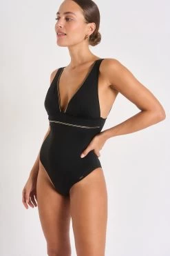 Maillot De Bain 1 Pièce Noir ORICIA CORDELIA