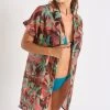 Chemise Marron à Motifs PALACA JALAMA -Funky Trunks Soldes 23e palaca jalamavo lix98 dev2
