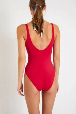Maillot De Bain Une Pièce Rose Framboise NANCIE LAVANDOU 9 Maillot De Bain Une Pièce Rose Framboise NANCIE LAVANDOU -Funky Trunks Soldes 71e nancie lavandou 41n29 dos