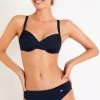 Maillot De Bain Bleu Marine à Armatures SASKIA & TOMAS PAVILLON