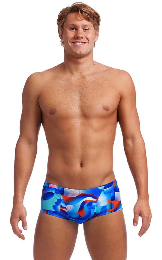 Maillot De Bain Funky Trunks Homme Classic - Battle Blue 3 Maillot De Bain Funky Trunks Homme Classic - Battle Blue