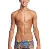 Maillot De Bain Funky Trunks Garçon Classic Trunks - Prism Break -Funky Trunks Soldes ft32b prism break 01