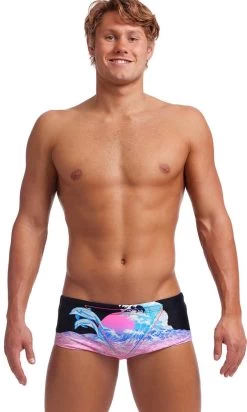 Maillot De Bain Funky Trunks Homme Sidewinder - Dolph Lundgren -Funky Trunks Soldes fts010m71558 1
