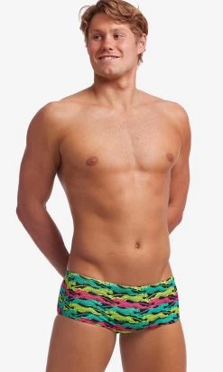 Maillot De Bain Funky Trunks Homme Sidewinder - Speed Cheat -Funky Trunks Soldes fts015m71533 3