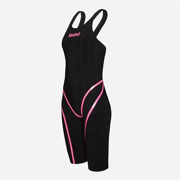 Combinaison De Natation Femme Jaked Jkomp Noire / Rose Fluo 4 Combinaison De Natation Femme Jaked Jkomp Noire / Rose Fluo – Image 2